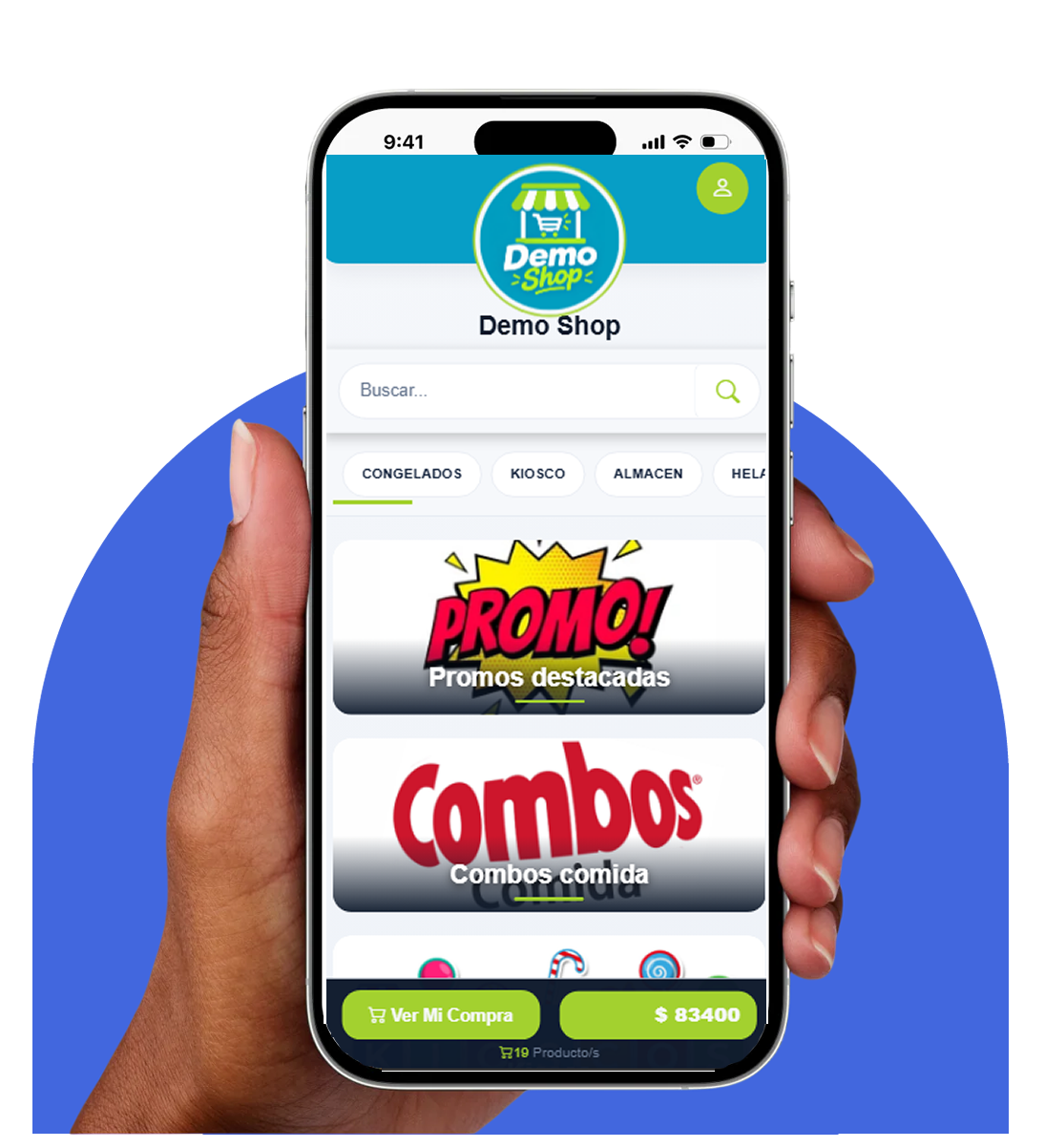 App Enube para recibir pedidos por WhatsApp
